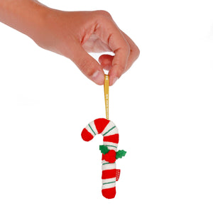 Legami - Adorno de árbol de Navidad de peluche Candy - Oh-Oh-Ohrnaments