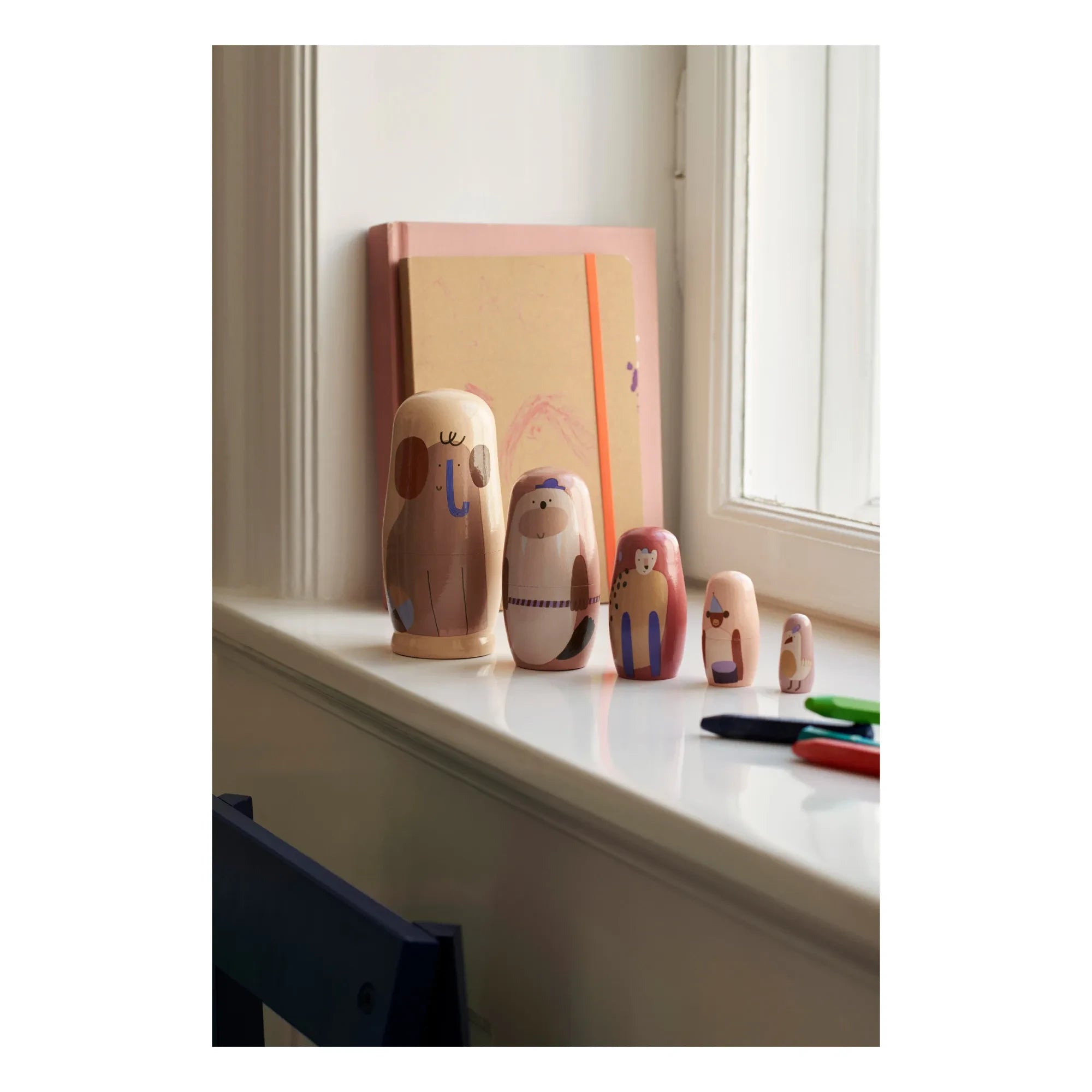 Ferm Living Kids - Muñecas Matrioska Critter