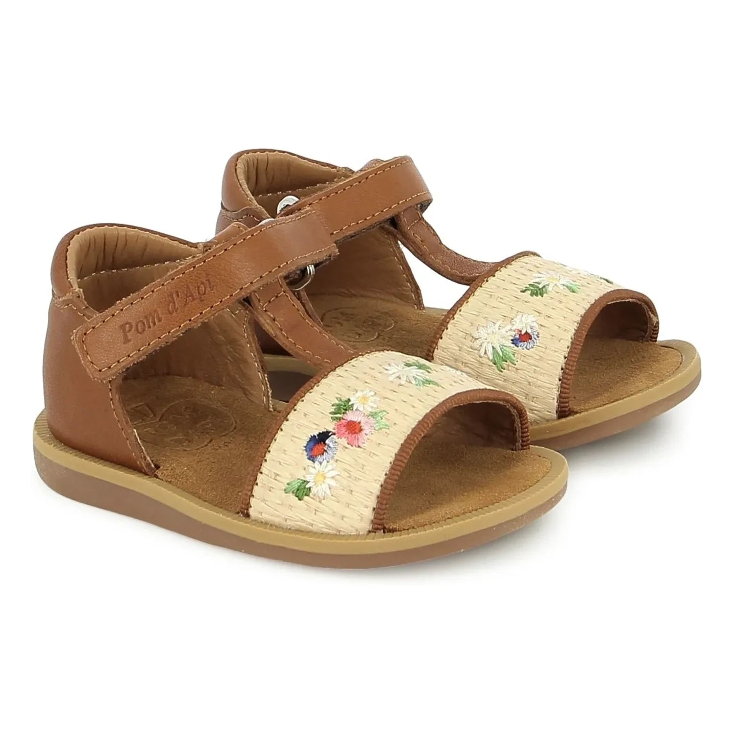 Pom d'Api - Sandalias Air Natur Fleurs | Cannelle