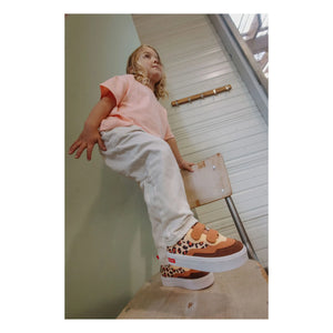 Hello Hossy - Zapatillas Leopard Scratch | Crema