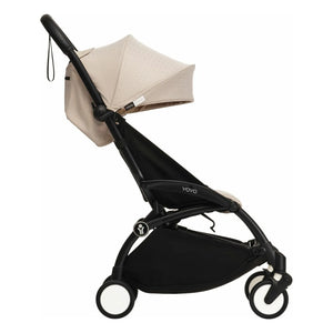 Stokke® - Cochecito YOYO³ Bonpoint 6+ Chasis negro | Beige