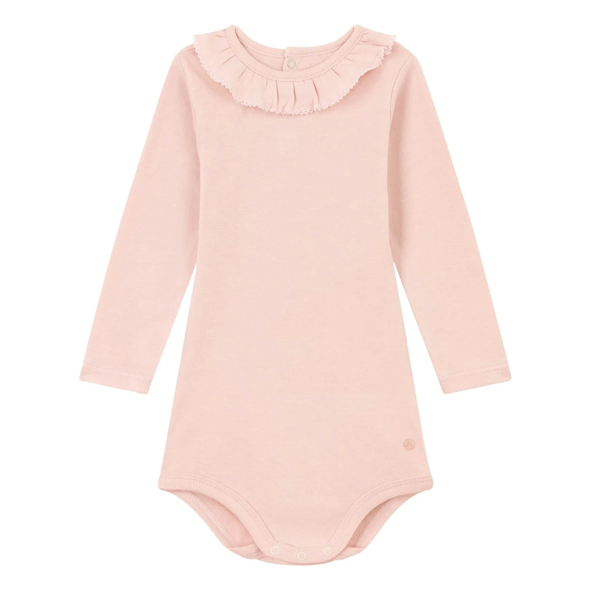Petit Bateau - Body con cuello liso | Rosa