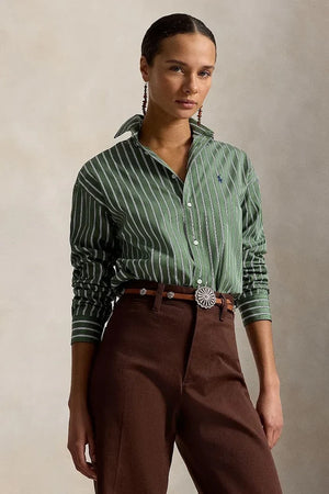 Polo Ralph Lauren Camisa de algodón para mujer