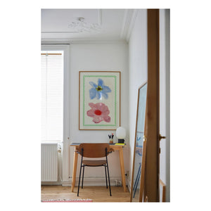 Póster Paper Collective - Striped Flower 01, de Liat Greenberg