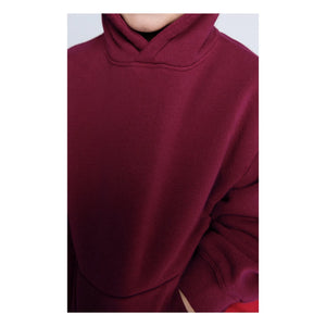 American Vintage - Sudadera con capucha Atubay | Rojo cereza