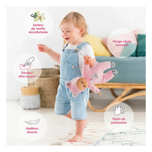 Corolle - Peluche - Bebé Pti' Cœur Oso | Rosa claro