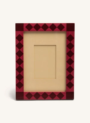 &Klevering - Osteria Fotoğraf Çerçevesi | Bordo
