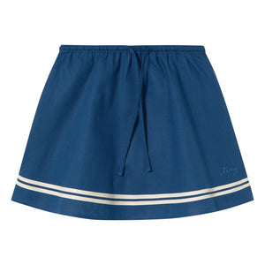 Tinycottons - Falda de lino | Azul marino