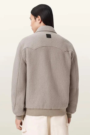 Chaqueta bomber de lana para hombre AllSaints ROYCE