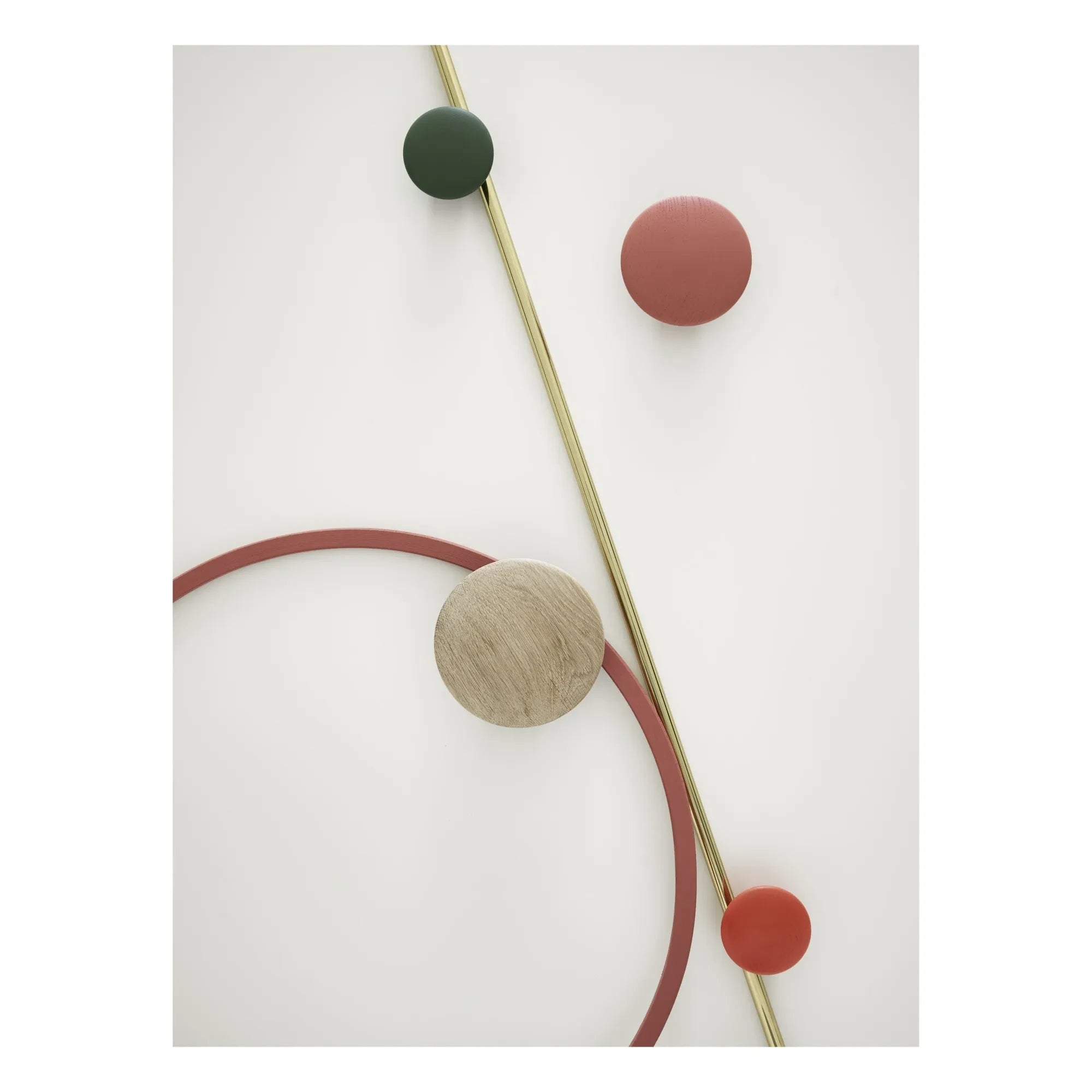Muuto - Perchero de Roble Dots | Roble