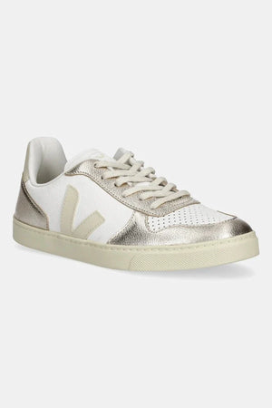 Zapatillas de piel Veja Small V-10 Laces para niños