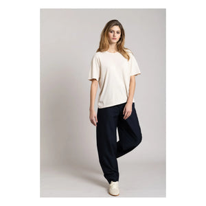 Smallable Woman - Camiseta de algodón orgánico Hana | Crema