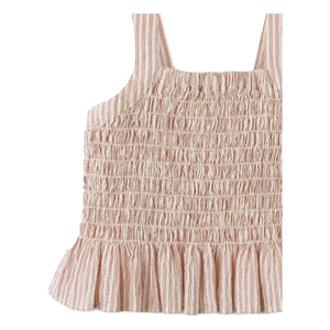 Gingersnaps - Top fruncido Josephine Fleurs | Rojo