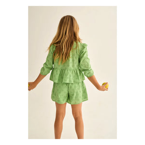 Cozmo - Blusa bordada Alma | Verde Prado