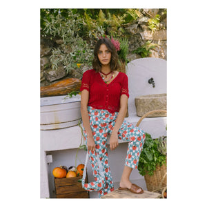 Favorite People - La Cantina Tomato Pantalón - Colección Mujer | Turquesa