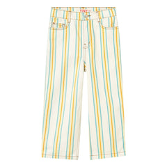 Tinycottons - Rayas de Jean | Blanco