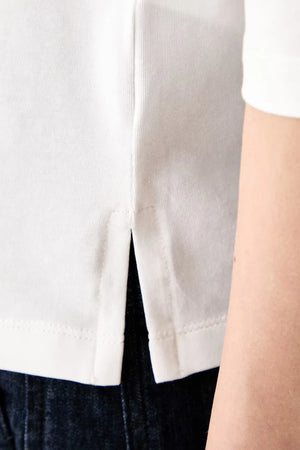 Blusa de manga larga para mujer Weekend Max Mara, algodón y elastano WKDMULTIA