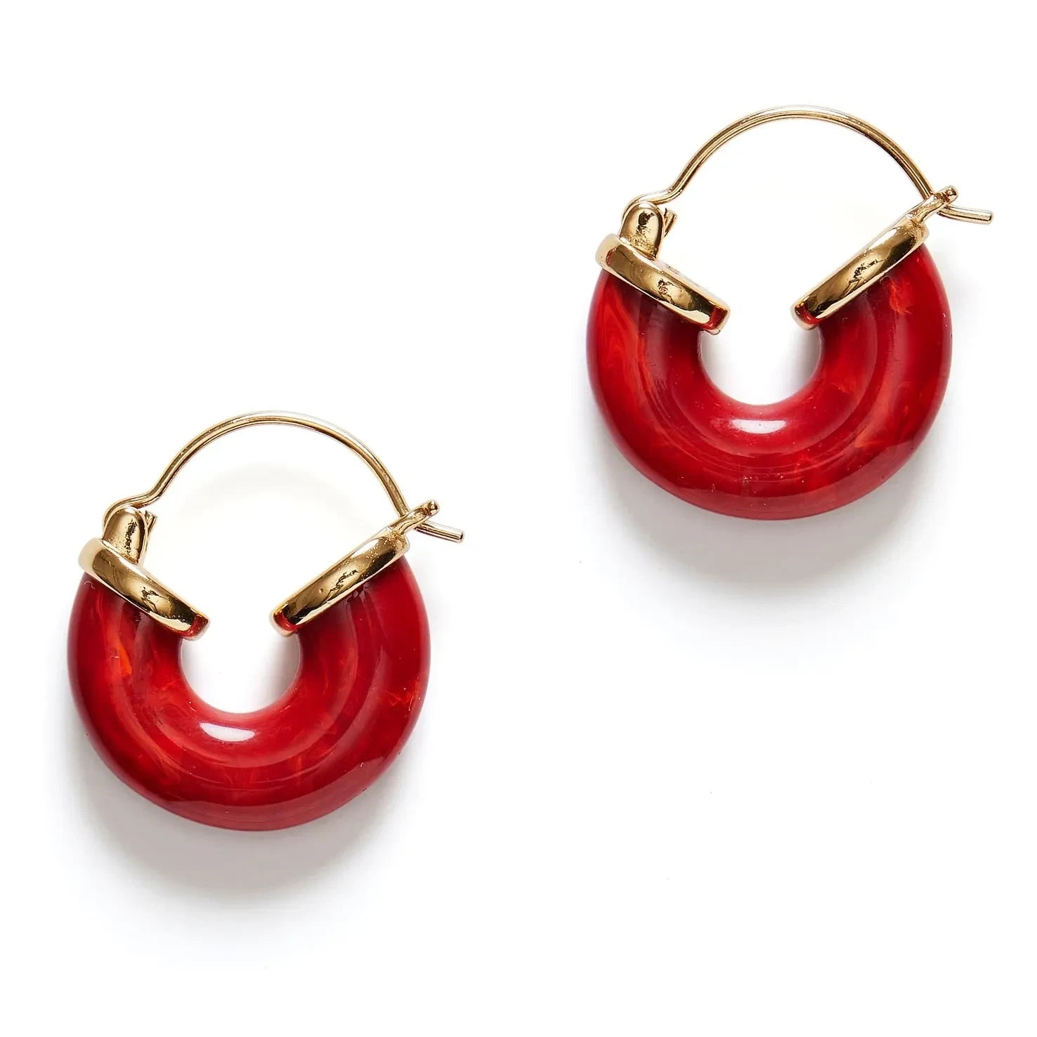 Anni Lu - Pendientes Petit Swell | Rojo