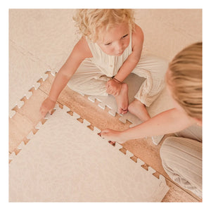 Toddlekind - Alfombra de juego modular Wild | Rosa empolvado