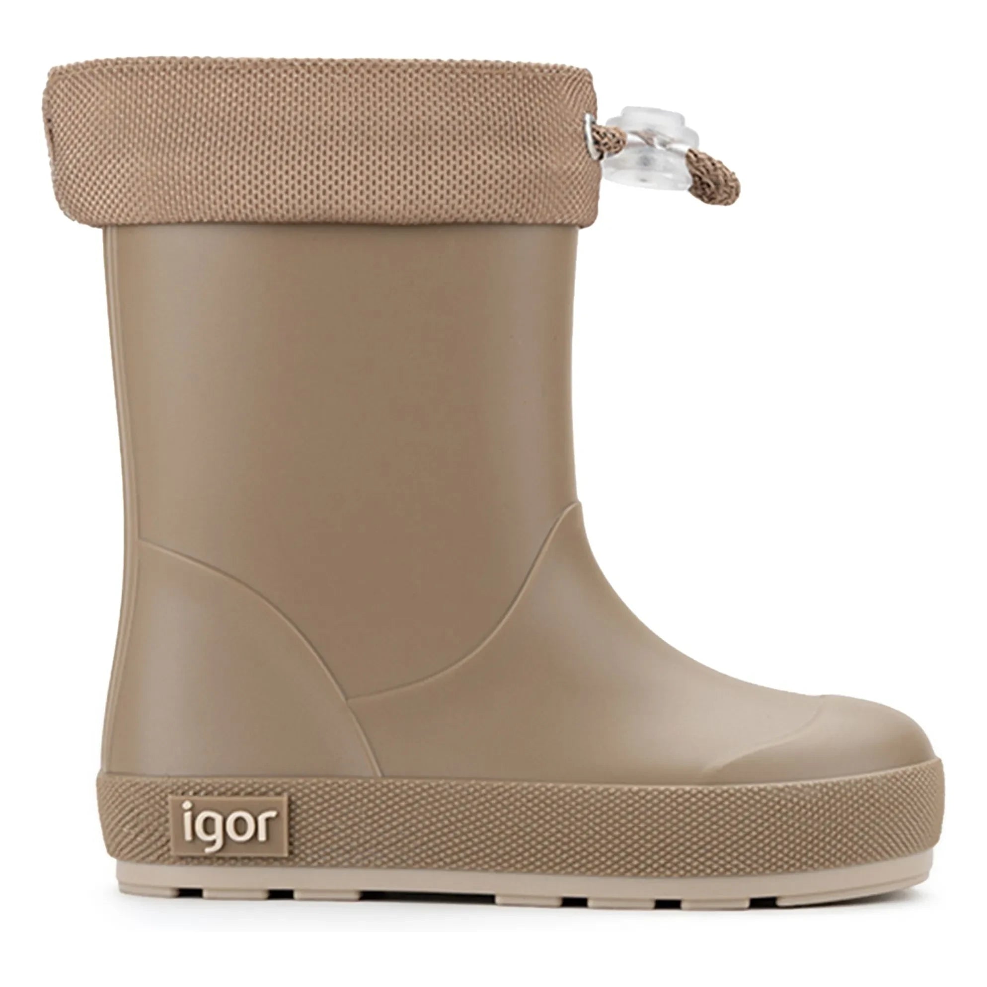 Igor - Botas de agua Yogi DK Cuello | Marrón tierra
