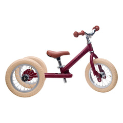 Trybike - Bicicleta de equilibrio - Triciclo | Rojo