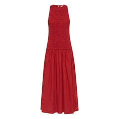 Faithfull the Brand - Vestido de Algodón Sanchia | Rojo
