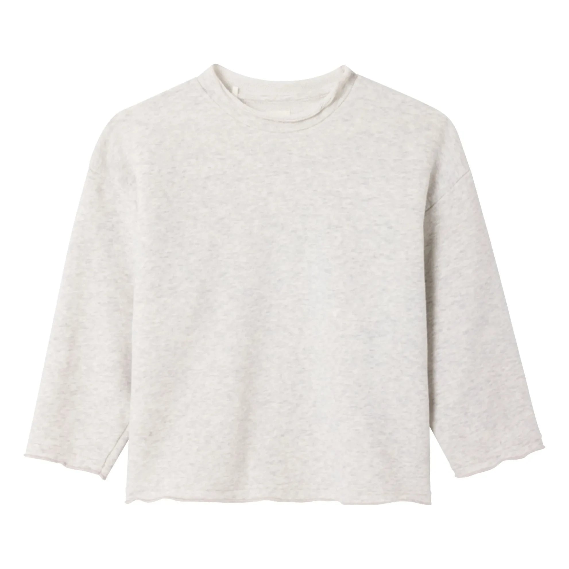 American Vintage - Sudadera Atubay | Blanco jaspeado