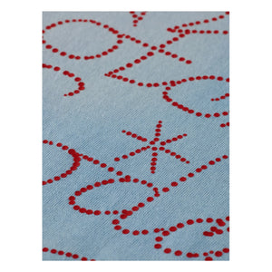 Scotch & Soda - Camiseta de algodón orgánico lavado con estampado | Azul claro