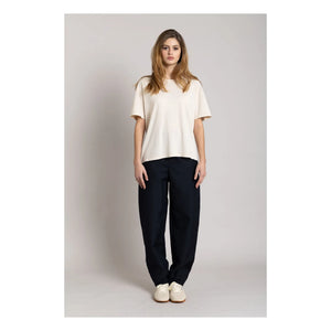 Smallable Woman - Camiseta de algodón orgánico Hana | Crema