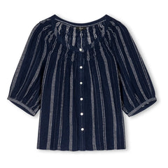 Rails - Blusa de rayas Rix | Azul marino