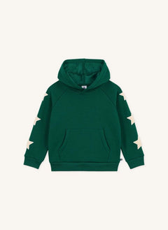 Petit Bateau - Sudadera Verde con Estrellas