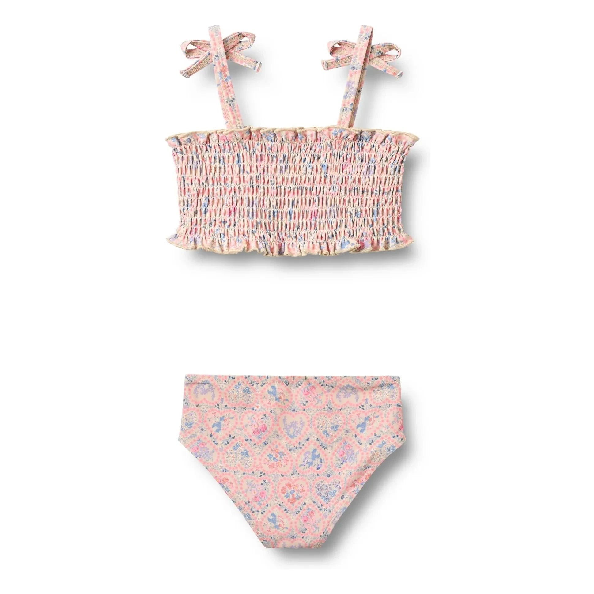 Wheat - Carla Fleuri Traje de baño con fibras recicladas | Rosa claro