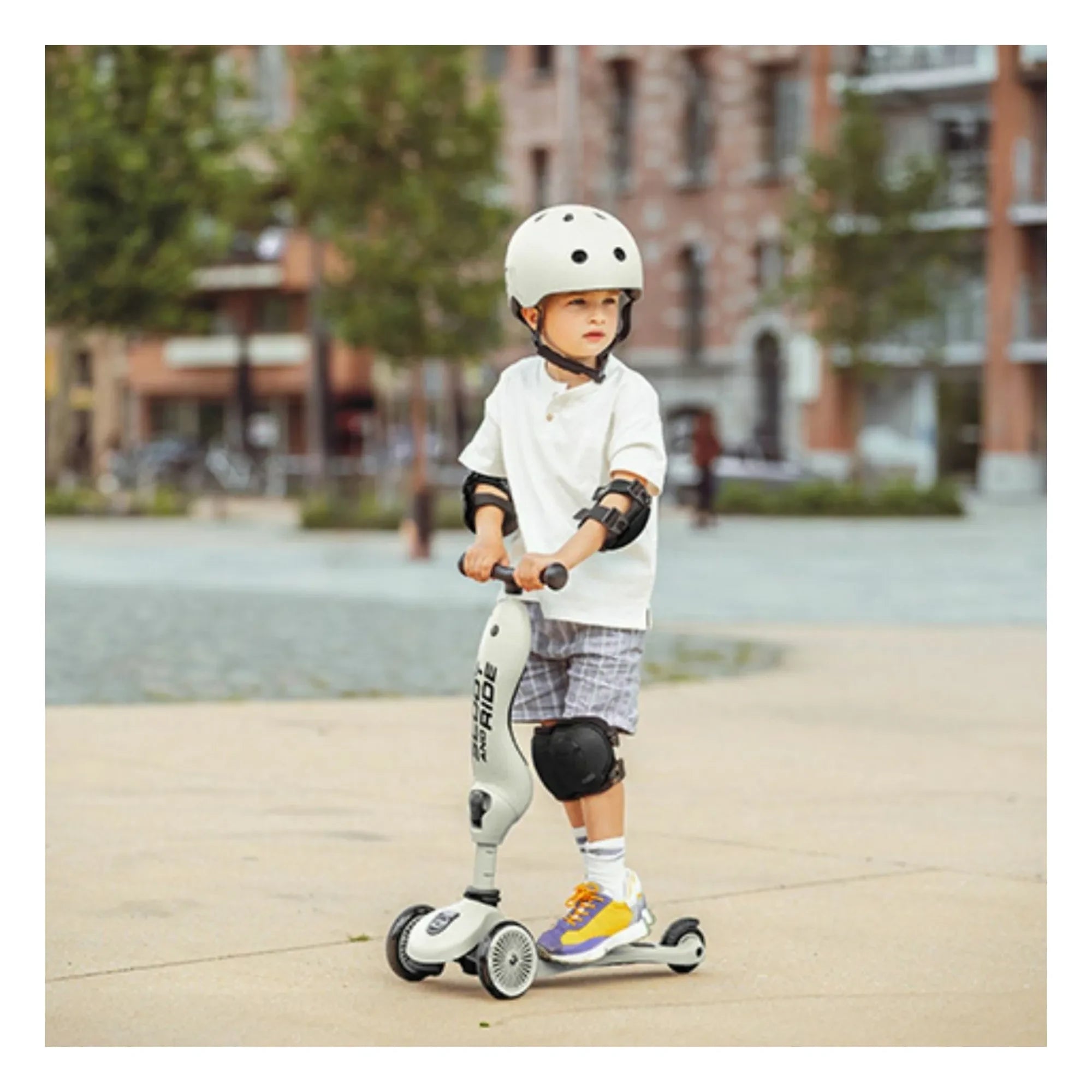 Scoot & Ride - Set de protección | Negro
