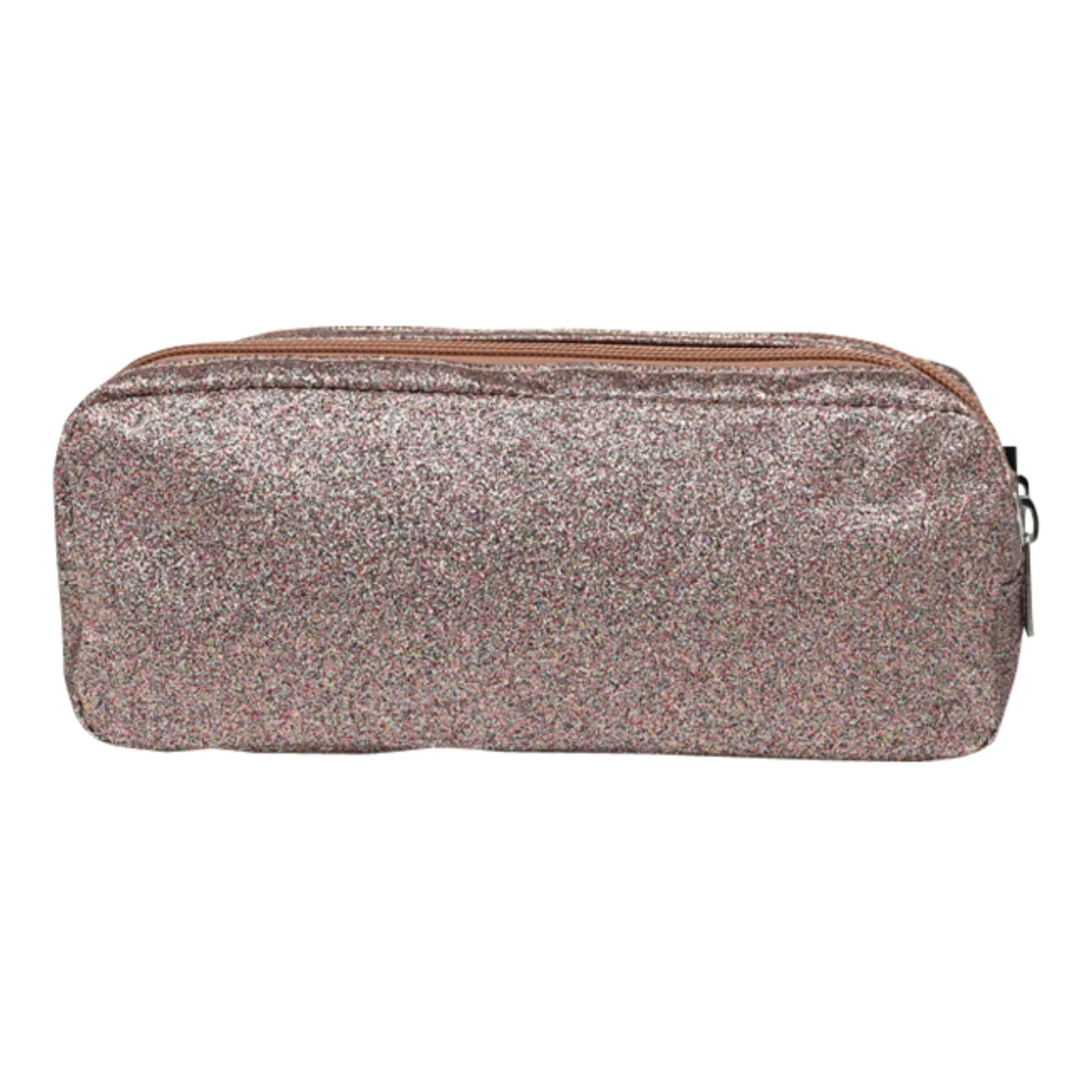 Caramel & Cie - Bolso con doble purpurina | Cobre rojo