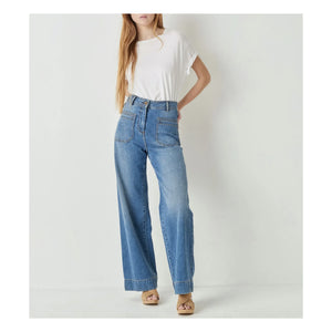 Sessùn - Jeans Johnny O de algodón orgánico | Azul