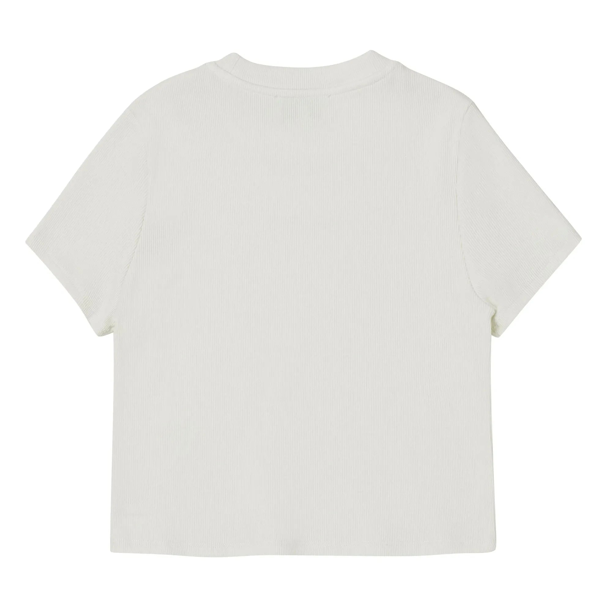 Main Story - Camiseta de algodón orgánico regular | Blanco
