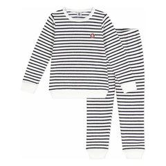 Petit Bateau - Pijama Sailor Havlu de modal | Azul marino