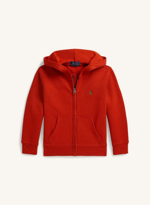 Ralph Lauren - Logo fermuarlı sweatshirt | Turuncu