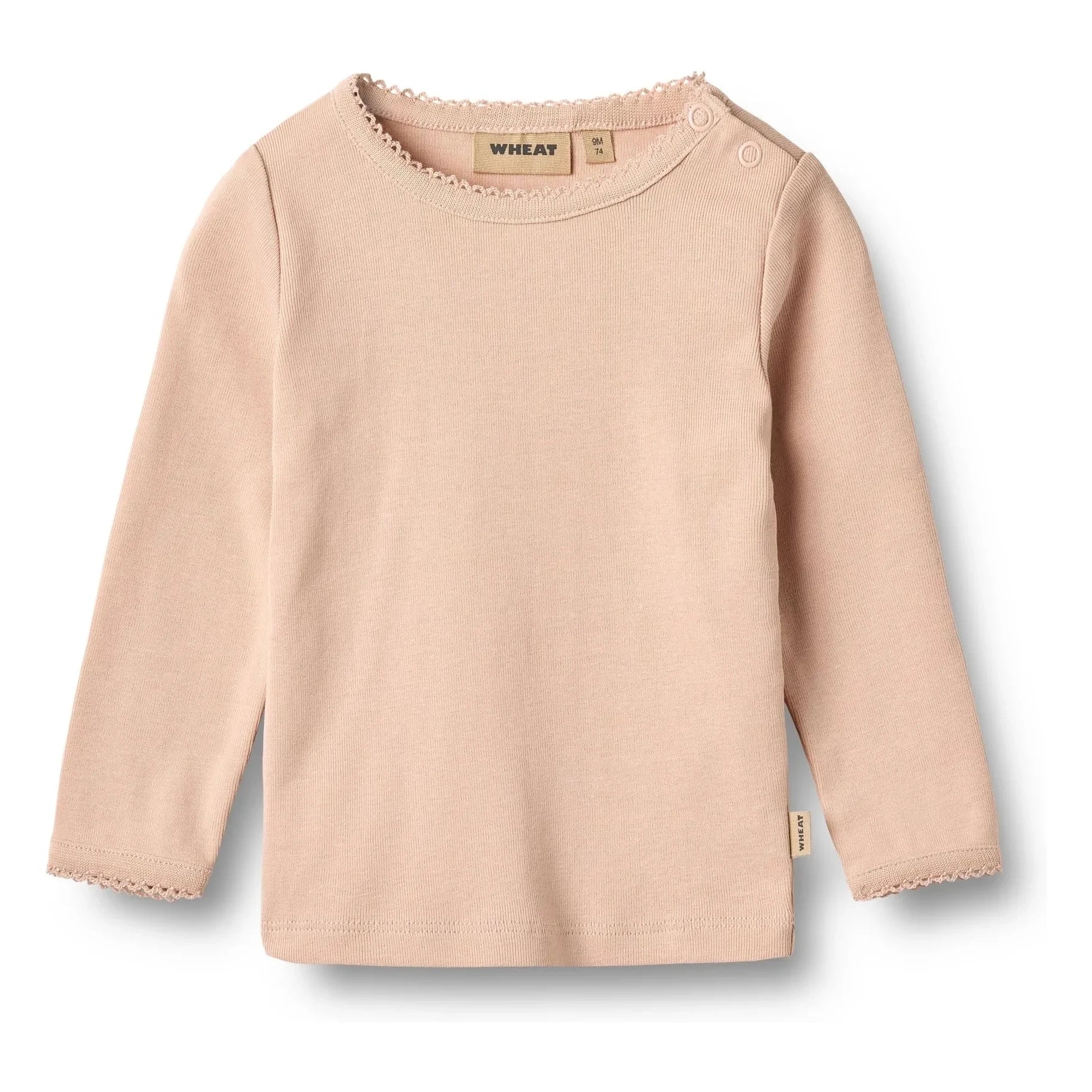Wheat - Camiseta de algodón orgánico Belis | Rosa