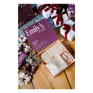 Emily's Pillow - Juego de Cama de Seda | Champaña