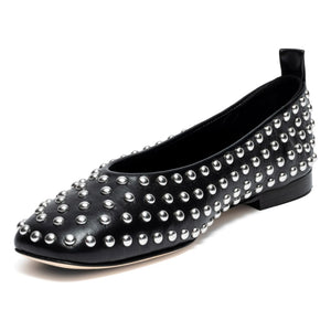 Odare - Bailarinas de piel napa Alba | Negro
