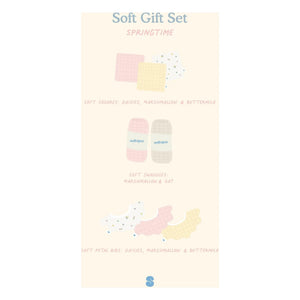 Soft Spot - Set de regalo de nacimiento de primavera | Crudo