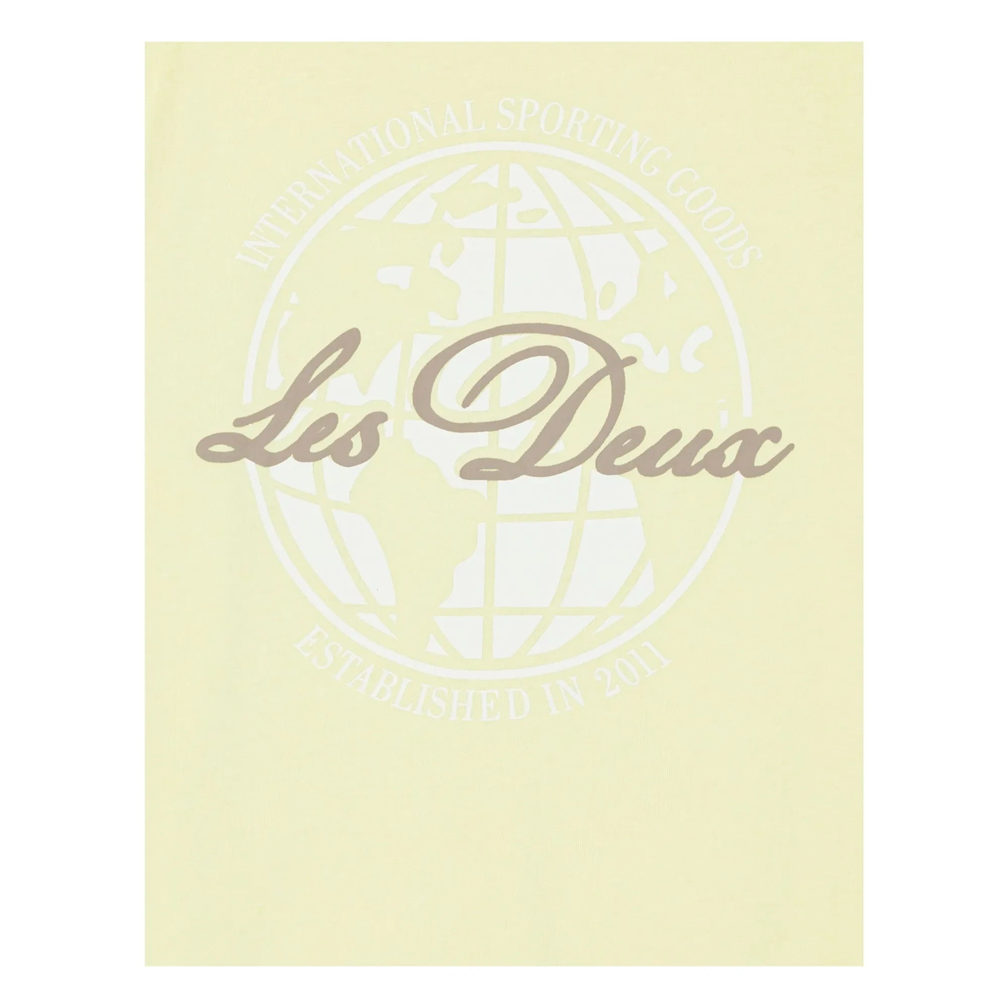 Les Deux - Globe Les Deux Camiseta Algodón orgánico | Amarillo