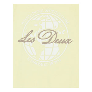 Les Deux - Globe Les Deux Camiseta Algodón orgánico | Amarillo