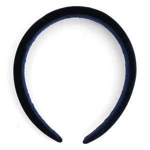 Hello Simone - Hello Simone Kadife Taç | Lacivert