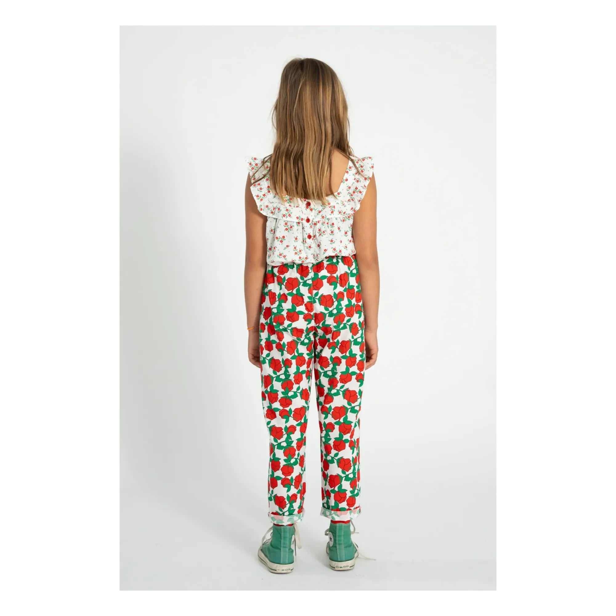 Piupiuchick - Pantalón floral | Blanco