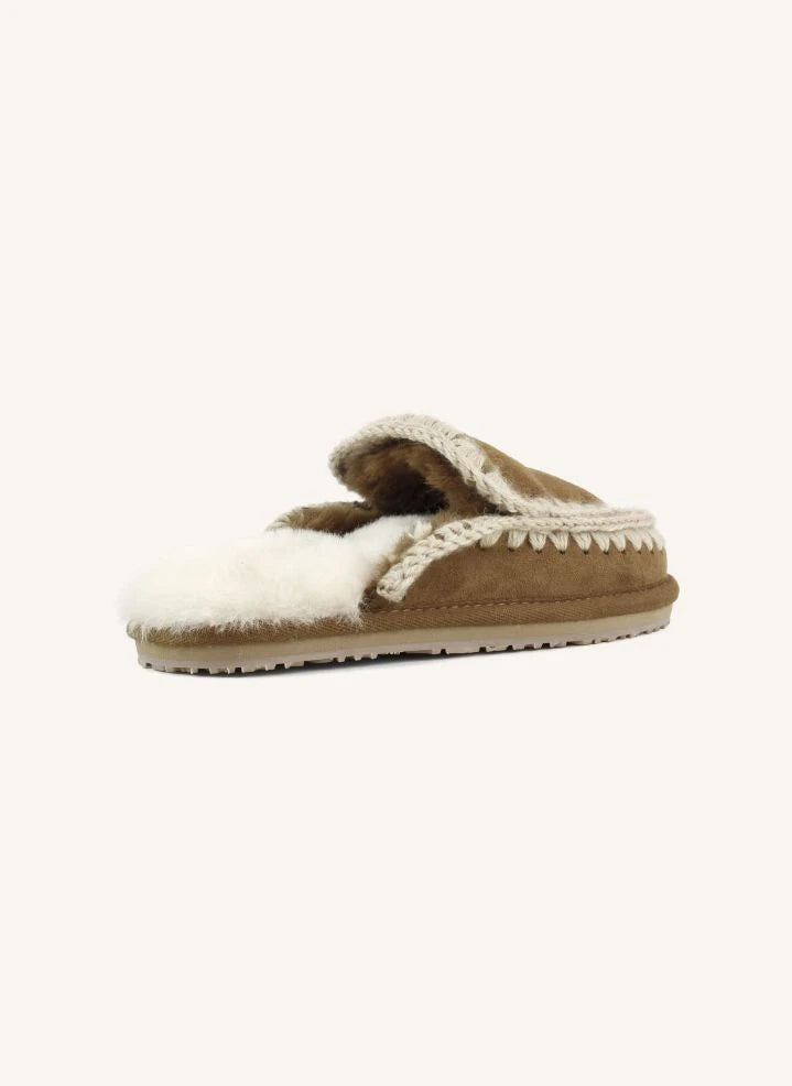Mou - Zapatillas con Costura Eskimo | Cognac