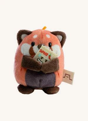 Nici - Panda de Peluche Rojo Akai y Disfraz de Fideos | Naranja