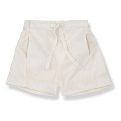1+ en la familia - Pantalones cortos popelín Tramuntana | Blanco