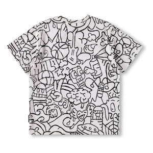 Molo - Rodney Doodles Camiseta de algodón orgánico | Blanco